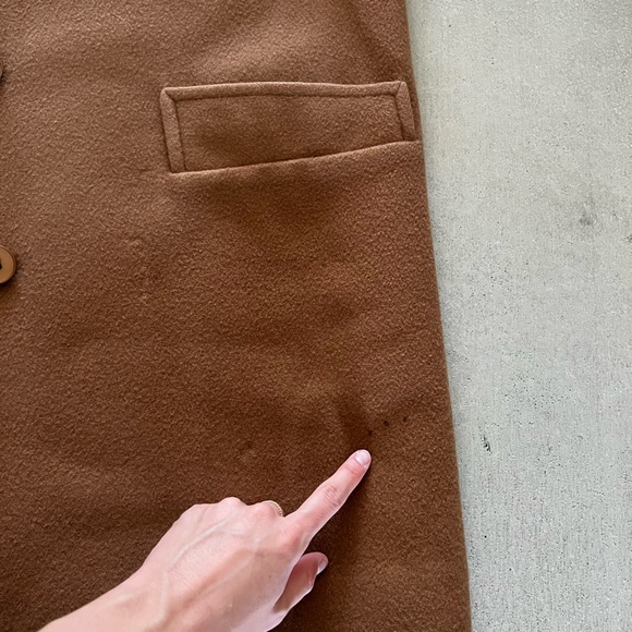 Vintage 70s - 80s Plaid Wool Penguin Coat - Picture 11 of 13